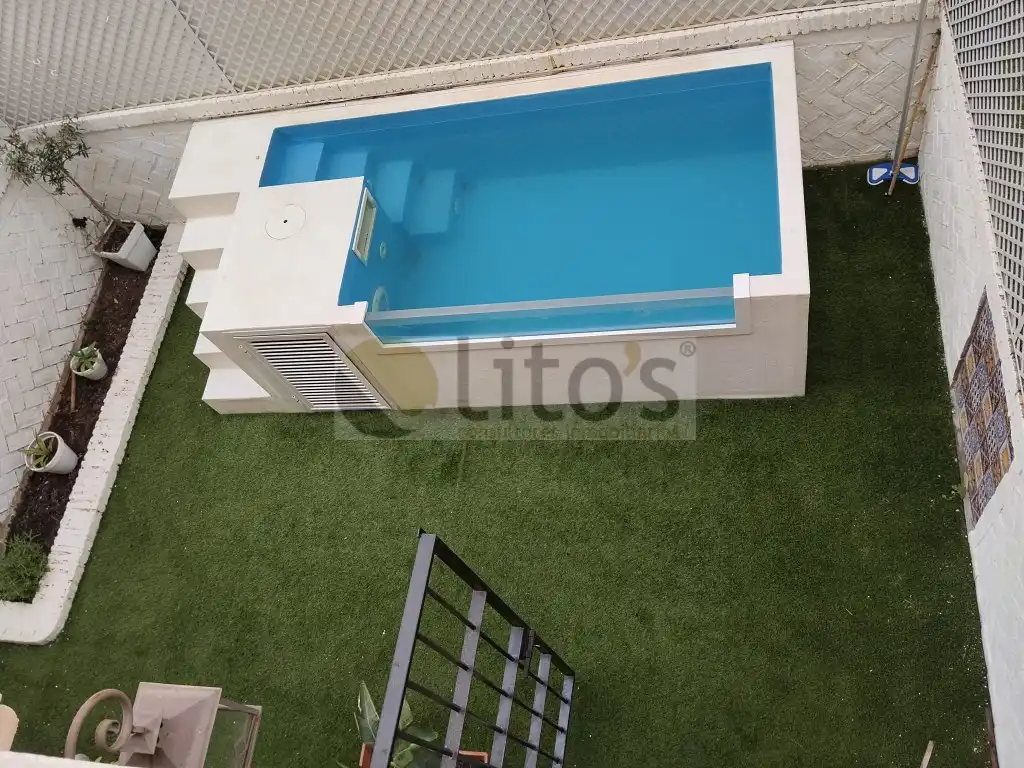 Swimming pool of Detached homes for sale in Dos Hermanas  with Private garden and Swimming Pool