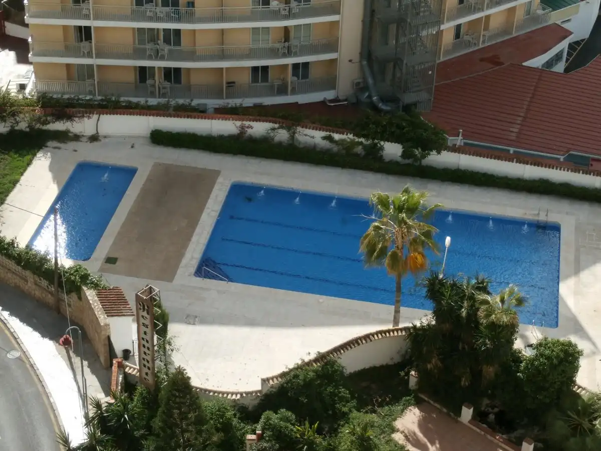 Swimming pool of Apartments for rent in Benidorm  with Private garden and Community pool