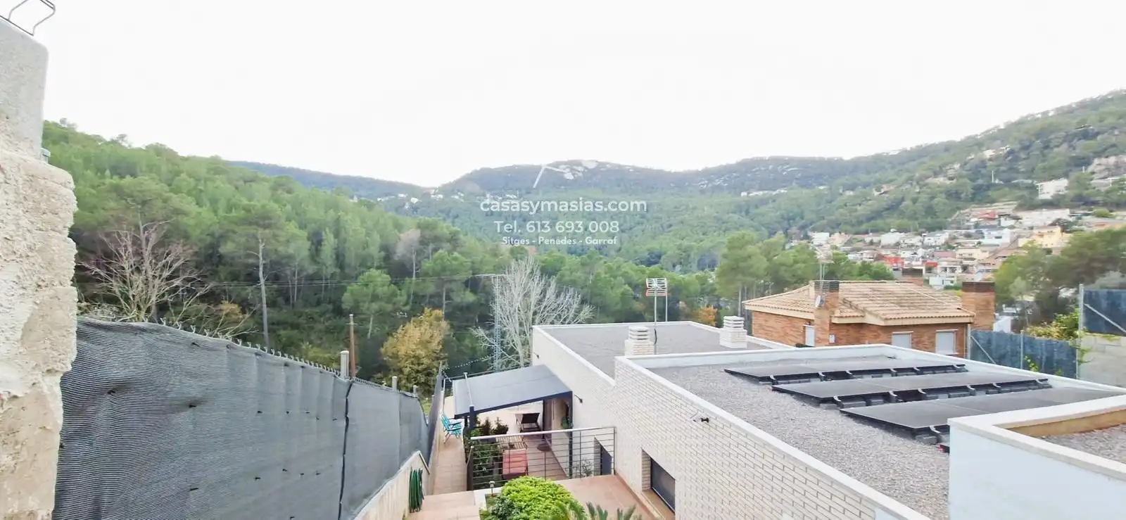 Vista exterior de Casa o chalet en venta en Vallirana con Aire acondicionado, Calefacción y Jardín privado