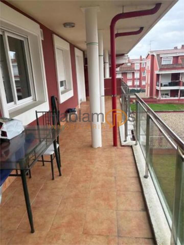 Terrace of Flat for sale in Vilagarcía de Arousa  with Heating, Terrace and Storage room