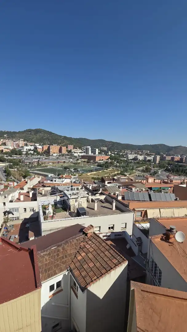 Vista exterior de Piso de alquiler en Barcelona con Aire acondicionado, Calefacción y Parquet