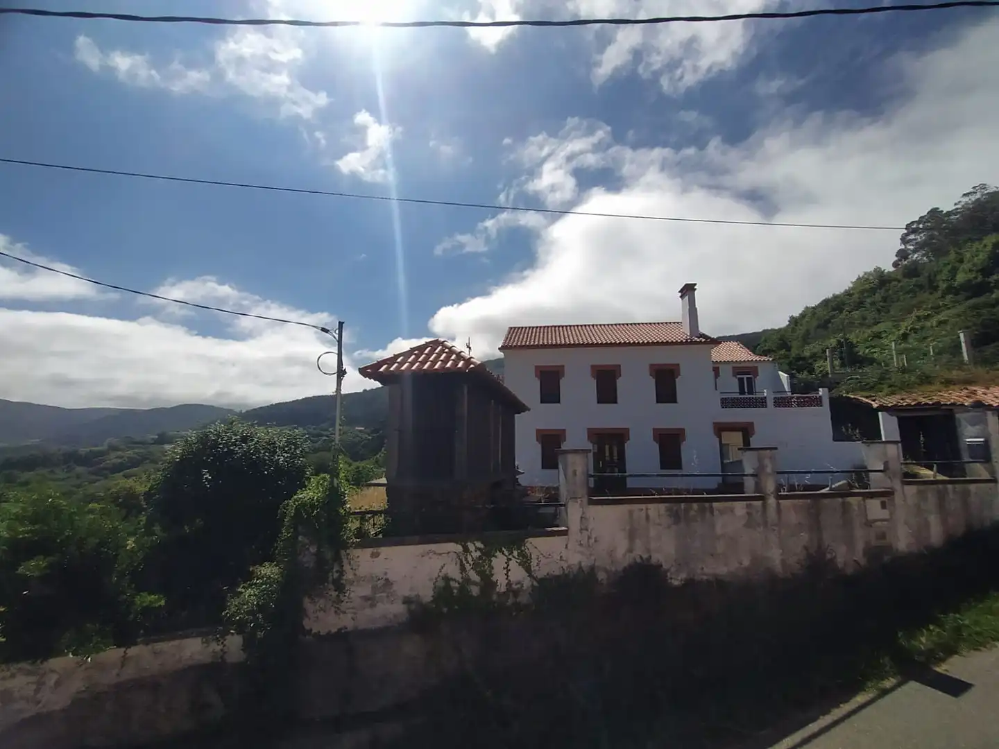 Exterior view of Houses for sale in Cariño  with Private garden, Parquet flooring and Terrace