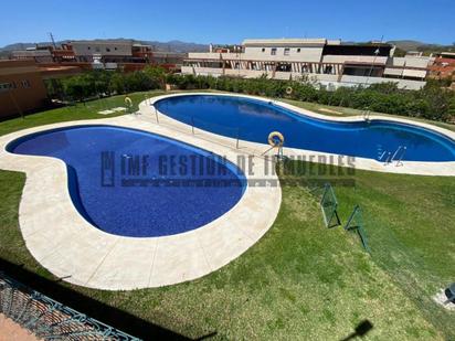 Swimming pool of Single-family semi-detached for sale in Vélez-Málaga  with Private garden, Terrace and Storage room