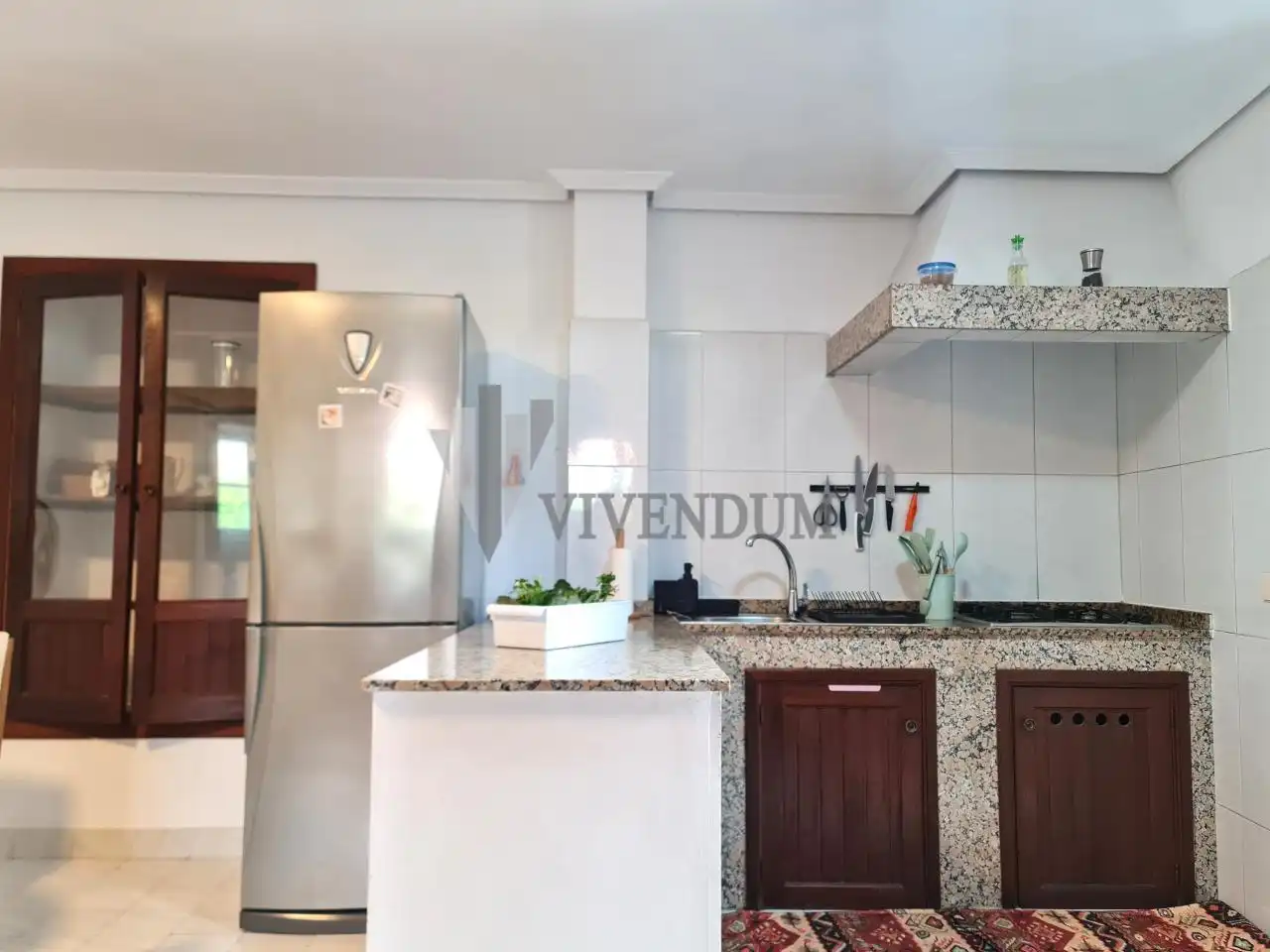 Cocina de Casa o chalet en venta en O Rosal   con Calefacción, Jardín privado y Terraza