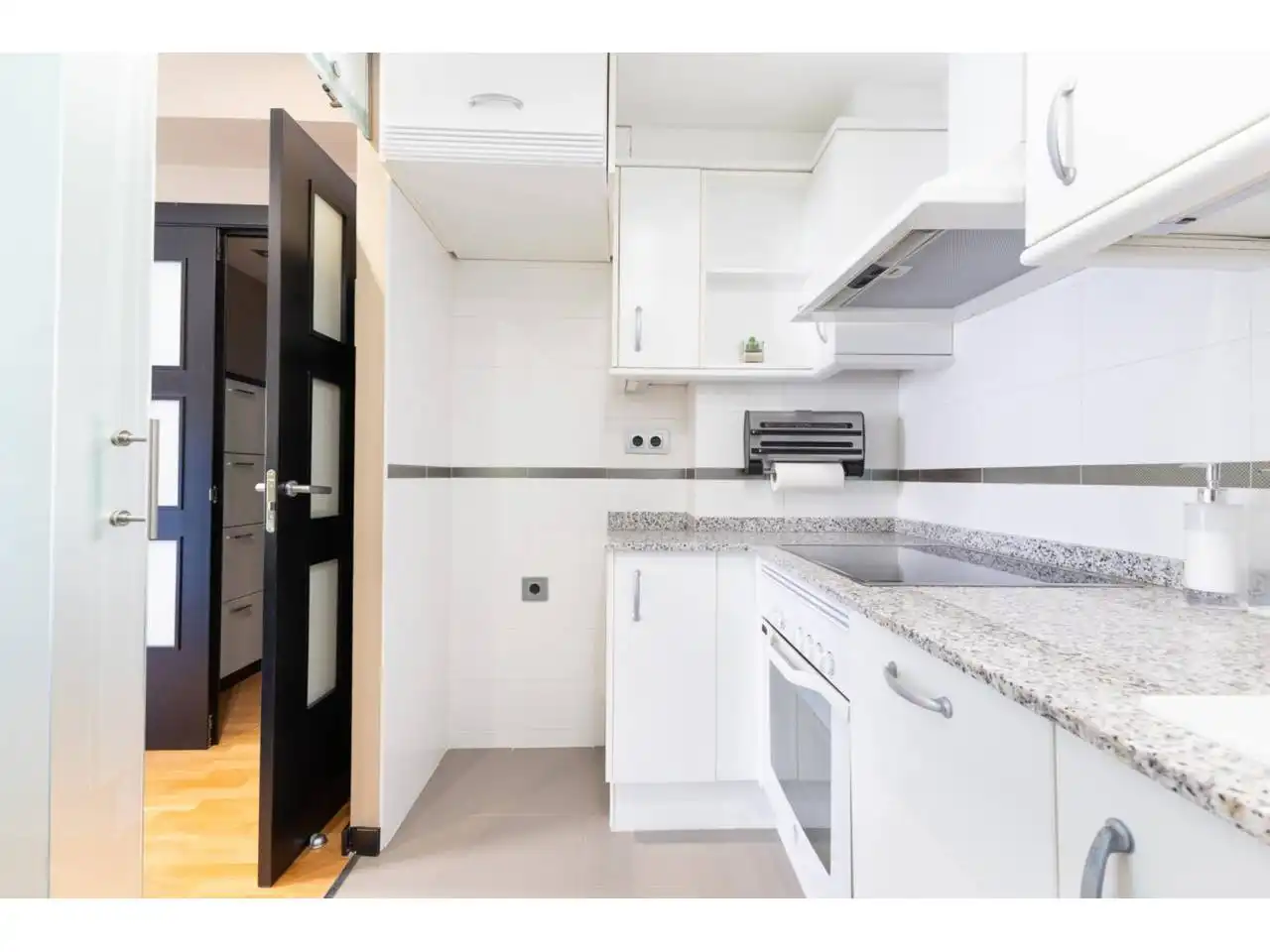 Küche von Wohnung zum Verkauf in Valencia mit Klimaanlage, Heizung und Parkett