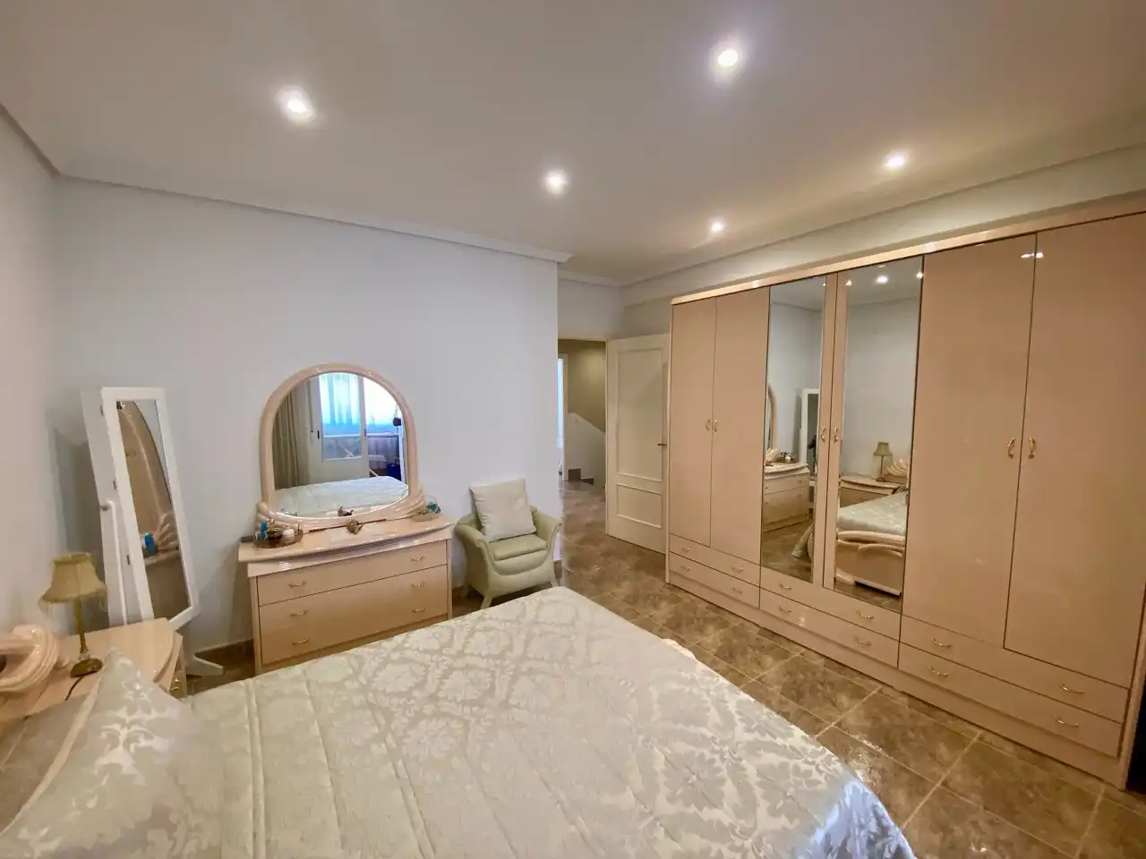 Bedroom of Detached homes for sale in Villarrubia de los Ojos  with Air Conditioner, Heating and Private garden