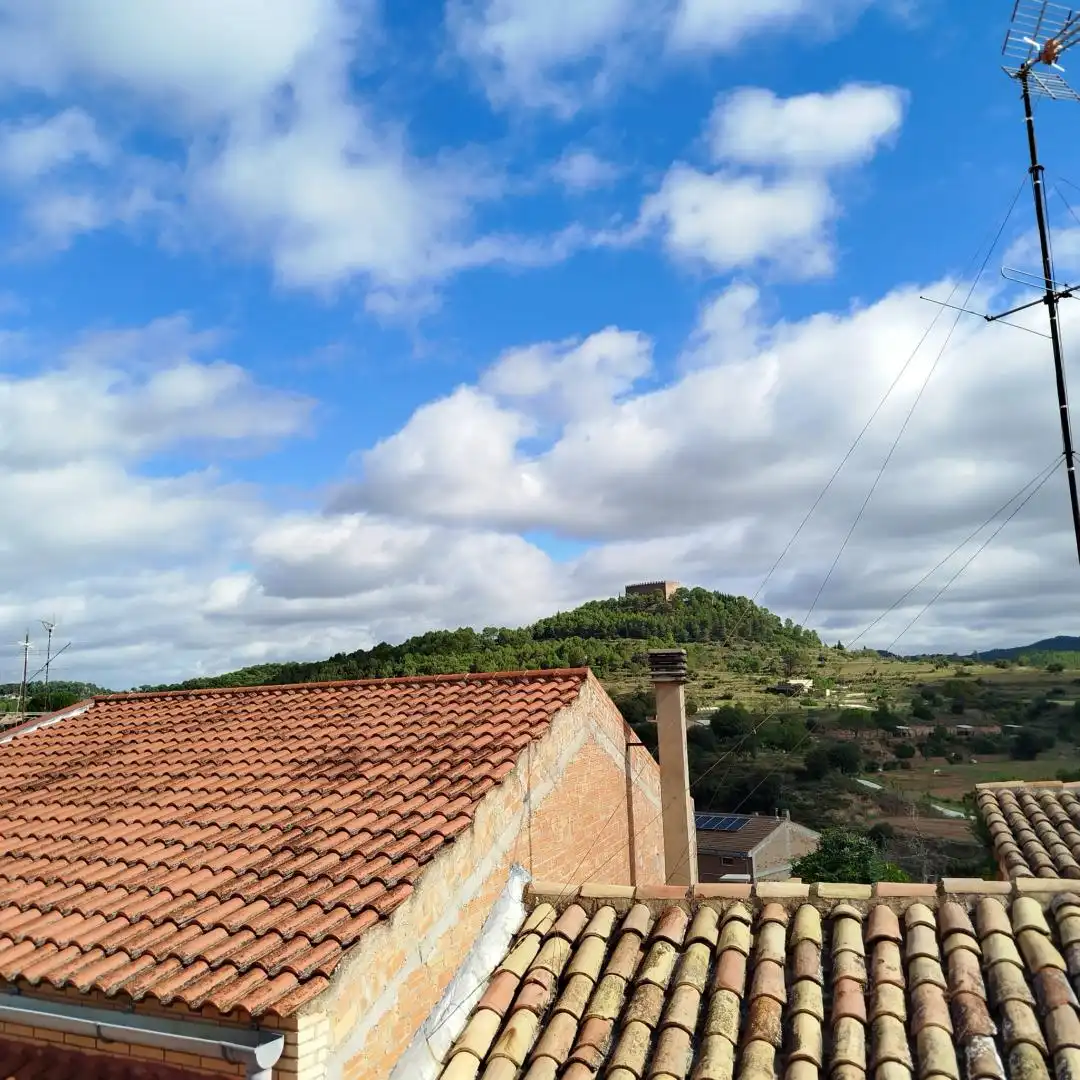Vista exterior de Casa adosada en venda en Balsareny amb Calefacció i Terrassa
