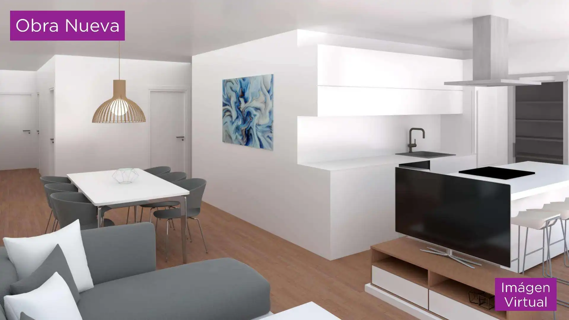 Sala de estar de Piso en venta en Torrent