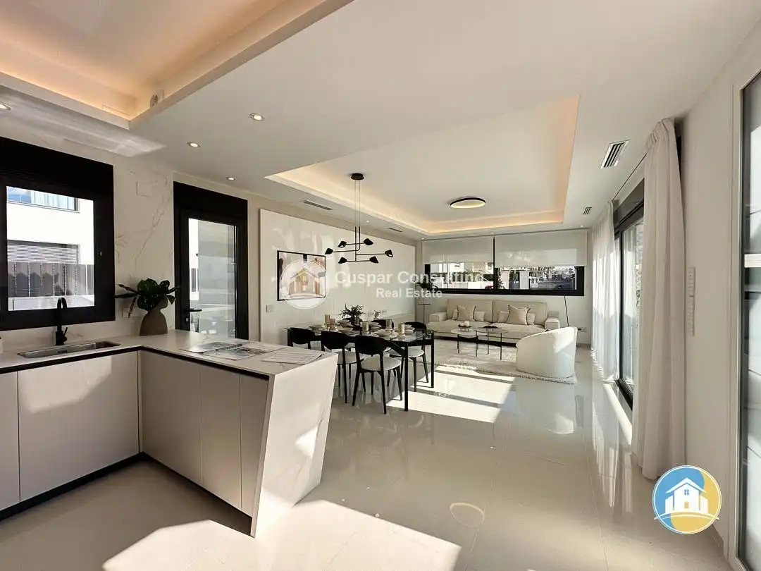 Sala de estar de Casa o chalet en venta en Rojales con Aire acondicionado, Calefacción y Jardín privado