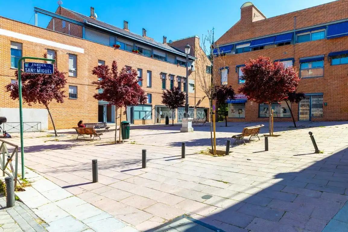 Vista exterior de Piso en venta en Madrid