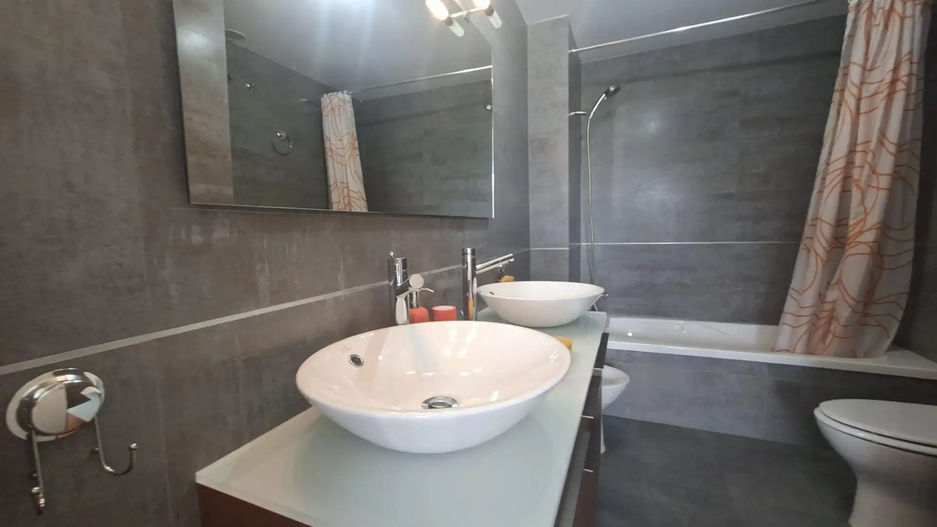 Badezimmer von Maisonette zum Verkauf in Daimús mit Klimaanlage, Heizung und Privatgarten