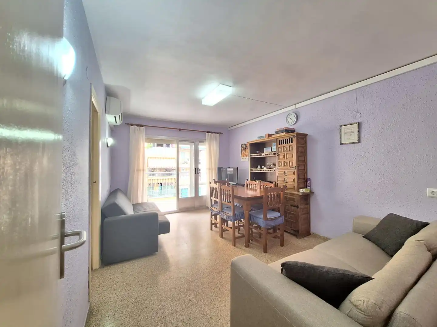 Sala de estar de Apartamento en venta en Cullera con Aire acondicionado, Terraza y Amueblado