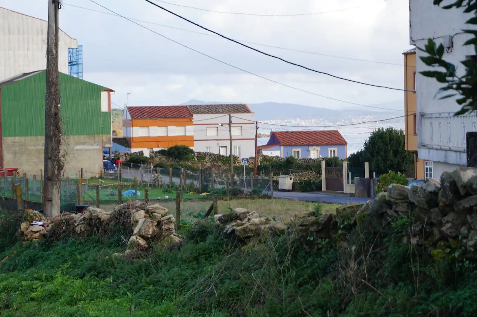 Vista exterior de Residencial en venda en Boiro