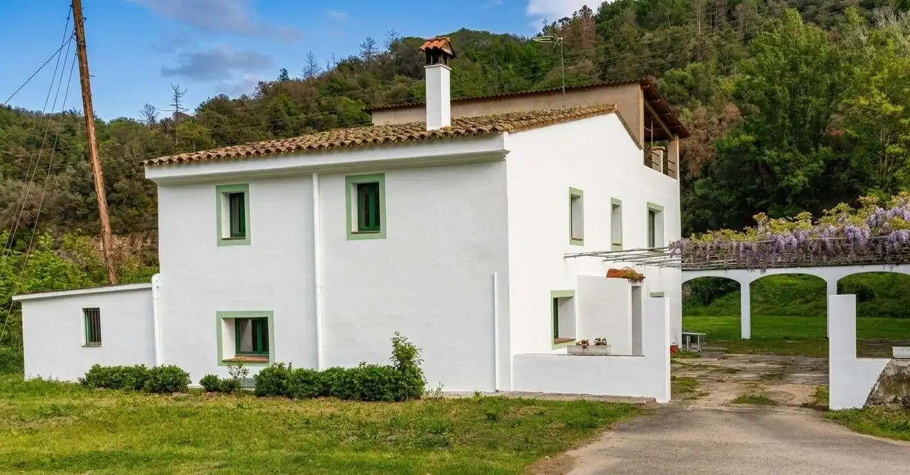 Vista exterior de Finca rústica en venta en Bescanó con Terraza