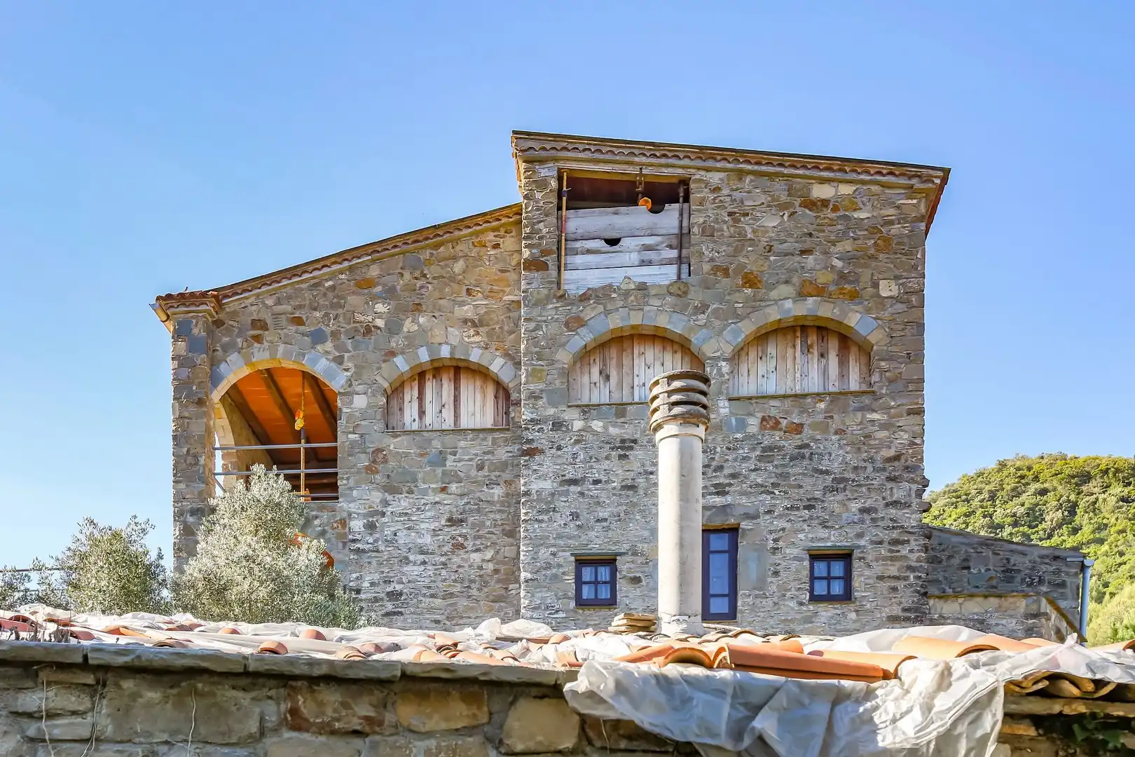 Außenansicht von Country house zum Verkauf in Sant Vicenç de Castellet mit Heizung, Privatgarten und Terrasse