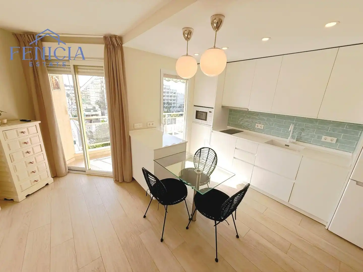 Balcony of Flat for rent in Almuñécar  with Terrace, Furnished and Community pool