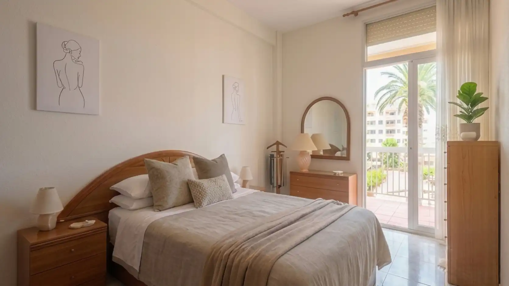 Habitación de Piso en venta en Cunit con Aire acondicionado, Jardín privado y Piscina