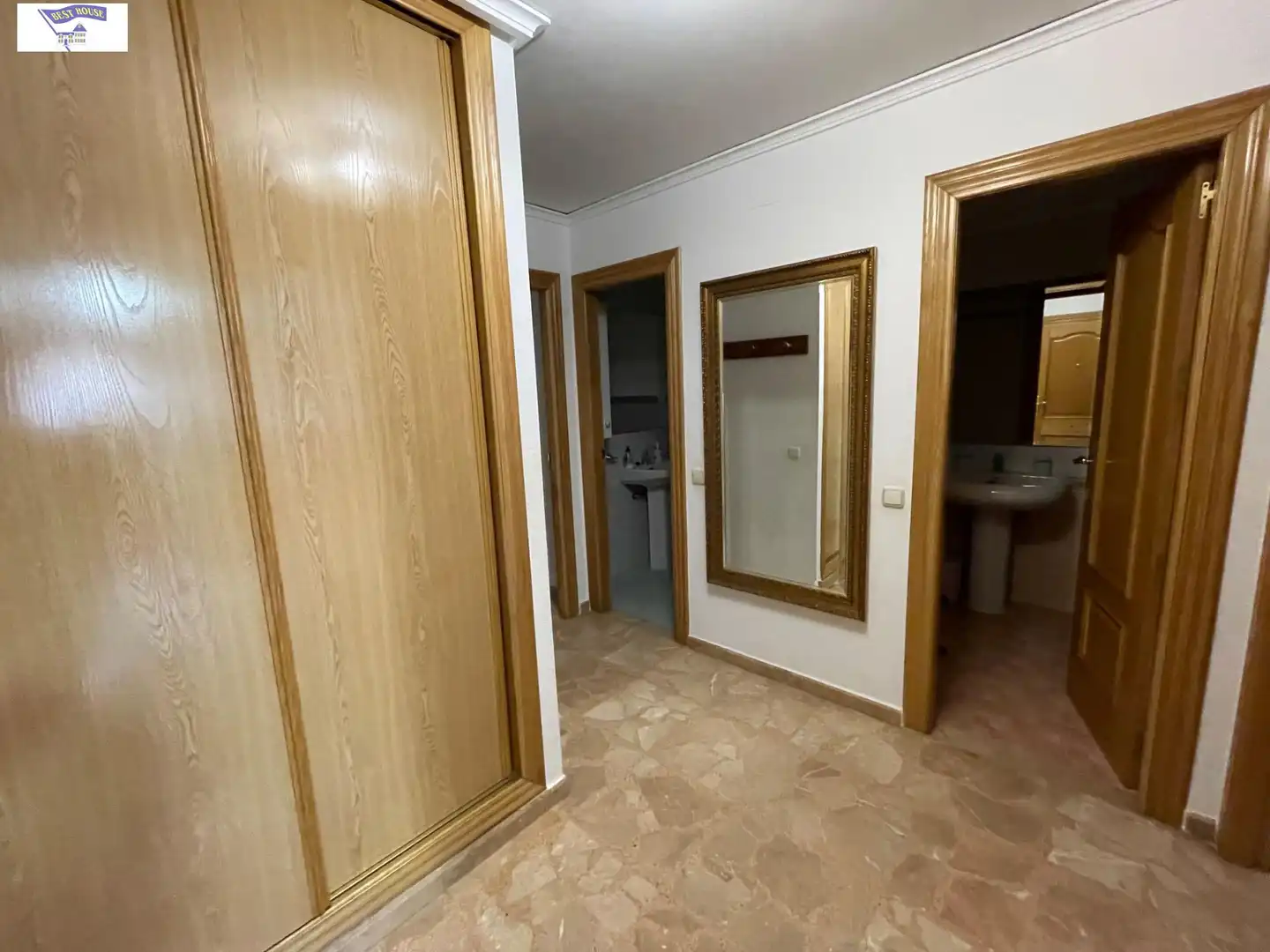 Badezimmer von Wohnungen zur Miete in Albacete mit Heizung, Möbliert und Balkon