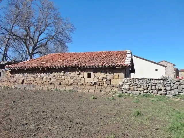 Exterior view of Houses for sale in Pinilla de los Moros  with Private garden