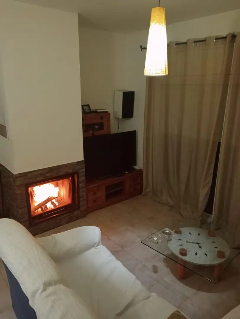 Sala de estar de Casa adosada en venta en Collbató con Jardín privado, Trastero y Alarma