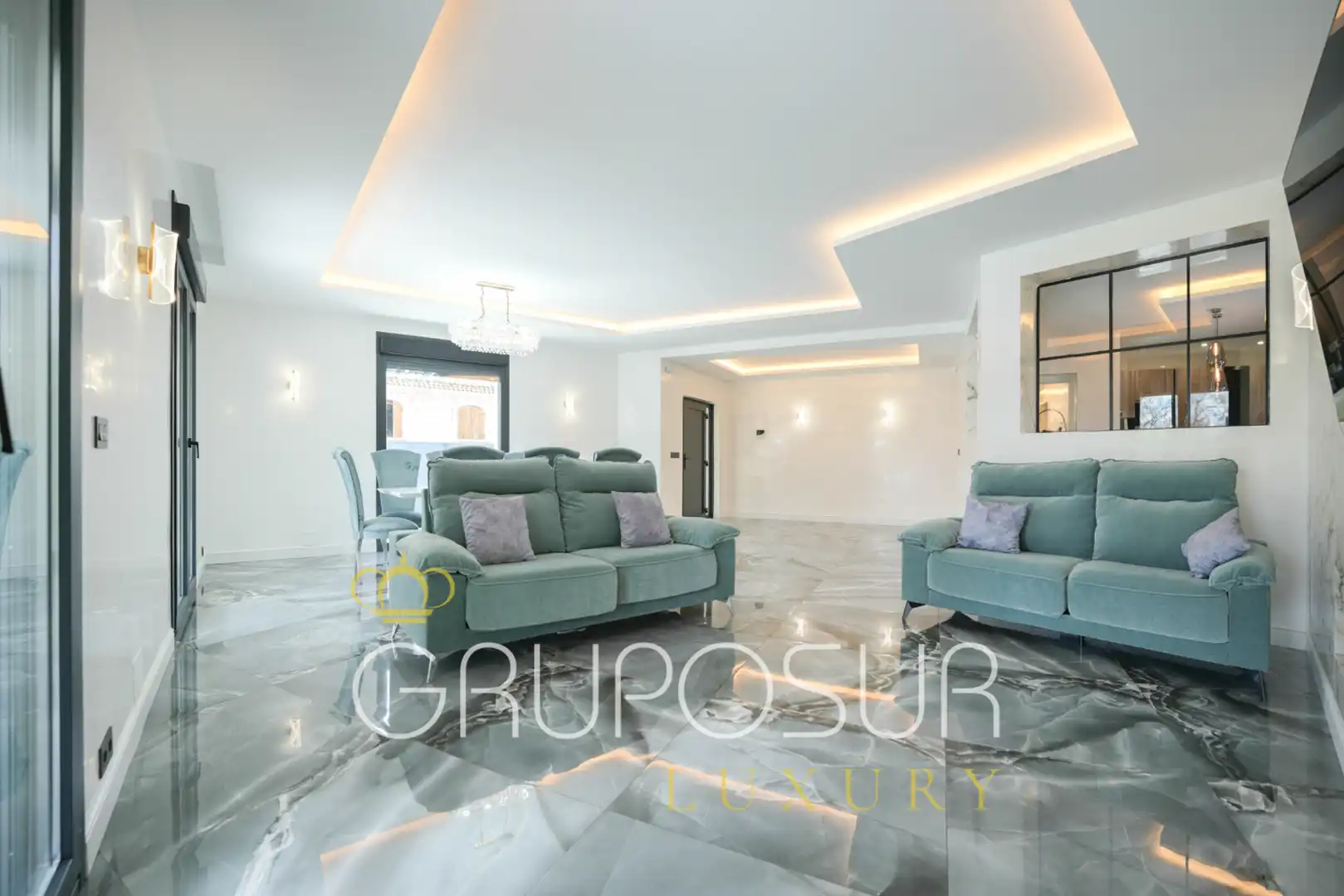 Sala de estar de Casa o chalet en venta en Valladolid con Aire acondicionado, Calefacción y Jardín privado