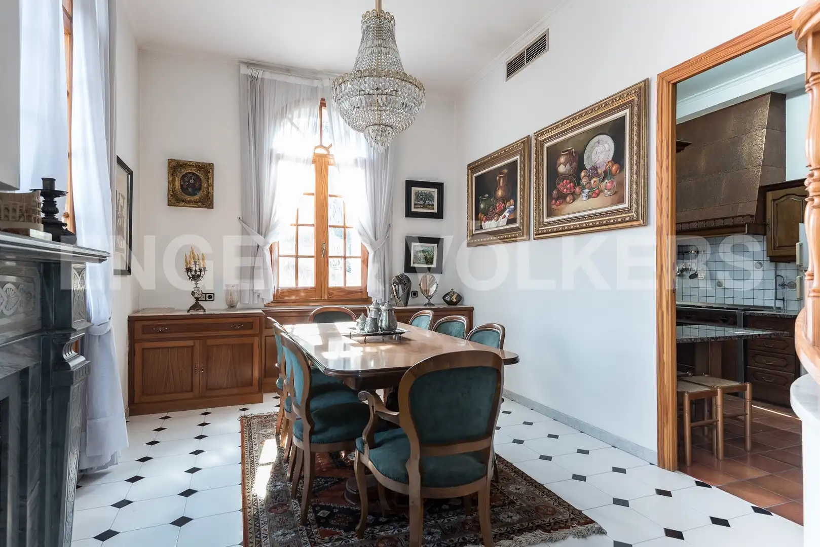 Comedor de Casa o chalet en venta en Sant Fost de Campsentelles con Aire acondicionado, Calefacción y Jardín privado