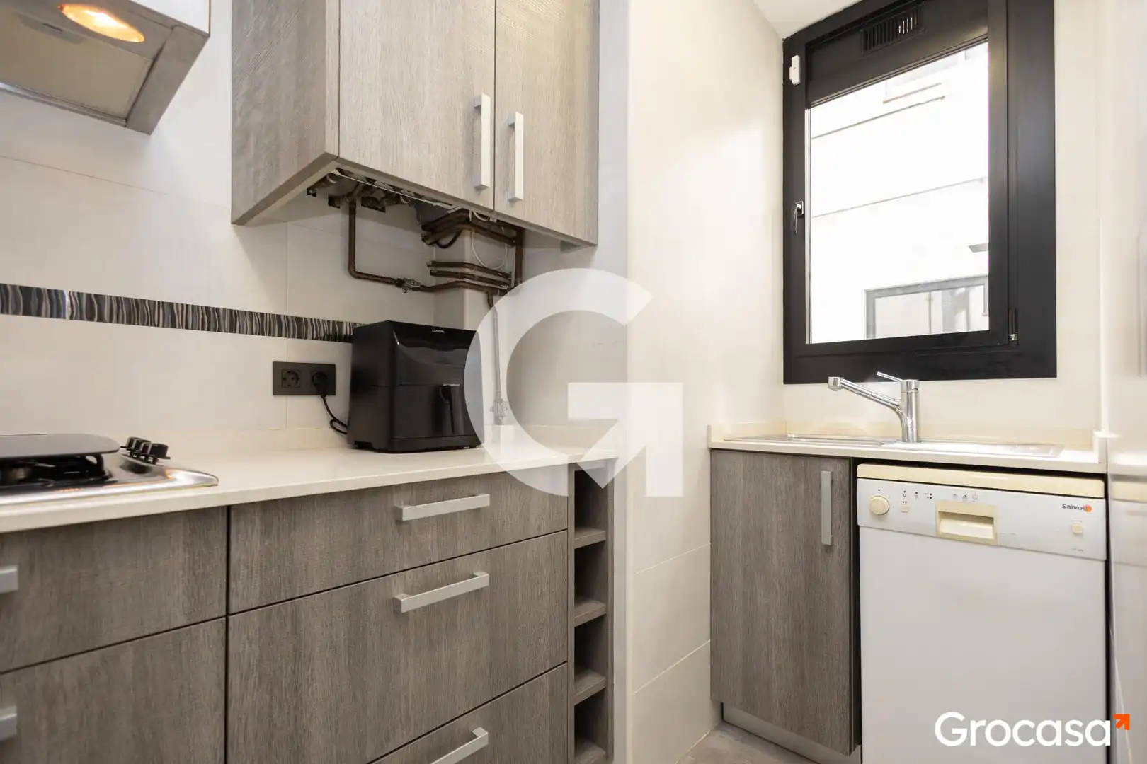 Cocina de Piso en venta en Barcelona con Calefacción, Amueblado y Horno