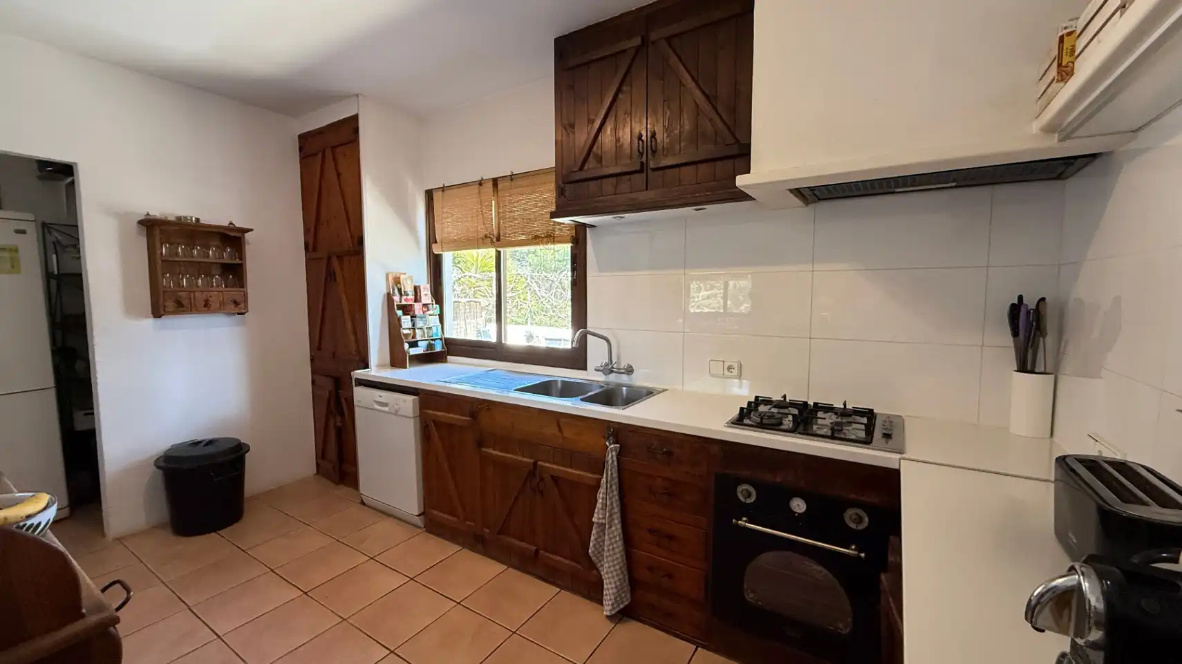 Kitchen of Houses for sale in Sant Antoni de Portmany  with Air Conditioner, Heating and Private garden