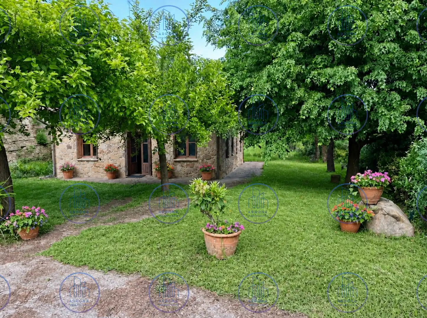 Garten von Country house zum Verkauf in Orio mit Heizung, Privatgarten und Terrasse