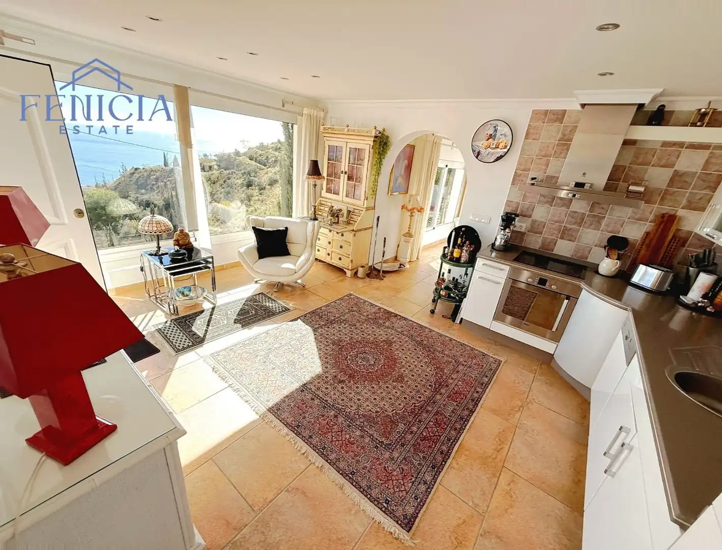 Cocina de Casa o chalet en venta en Almuñécar con Aire acondicionado, Calefacción y Jardín privado