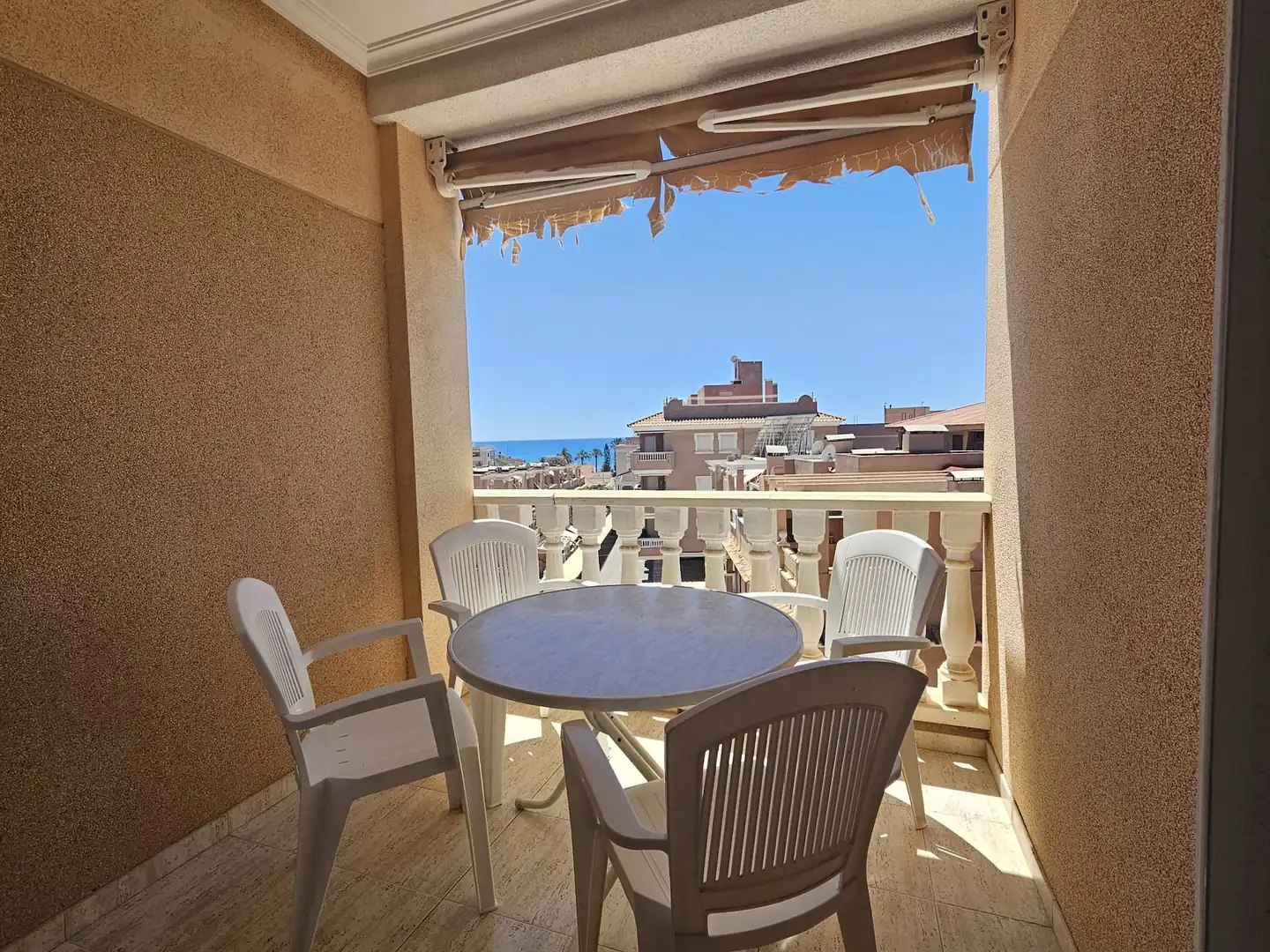 Terrace of Flat for sale in Santa Pola  with Air Conditioner, Heating and Terrace