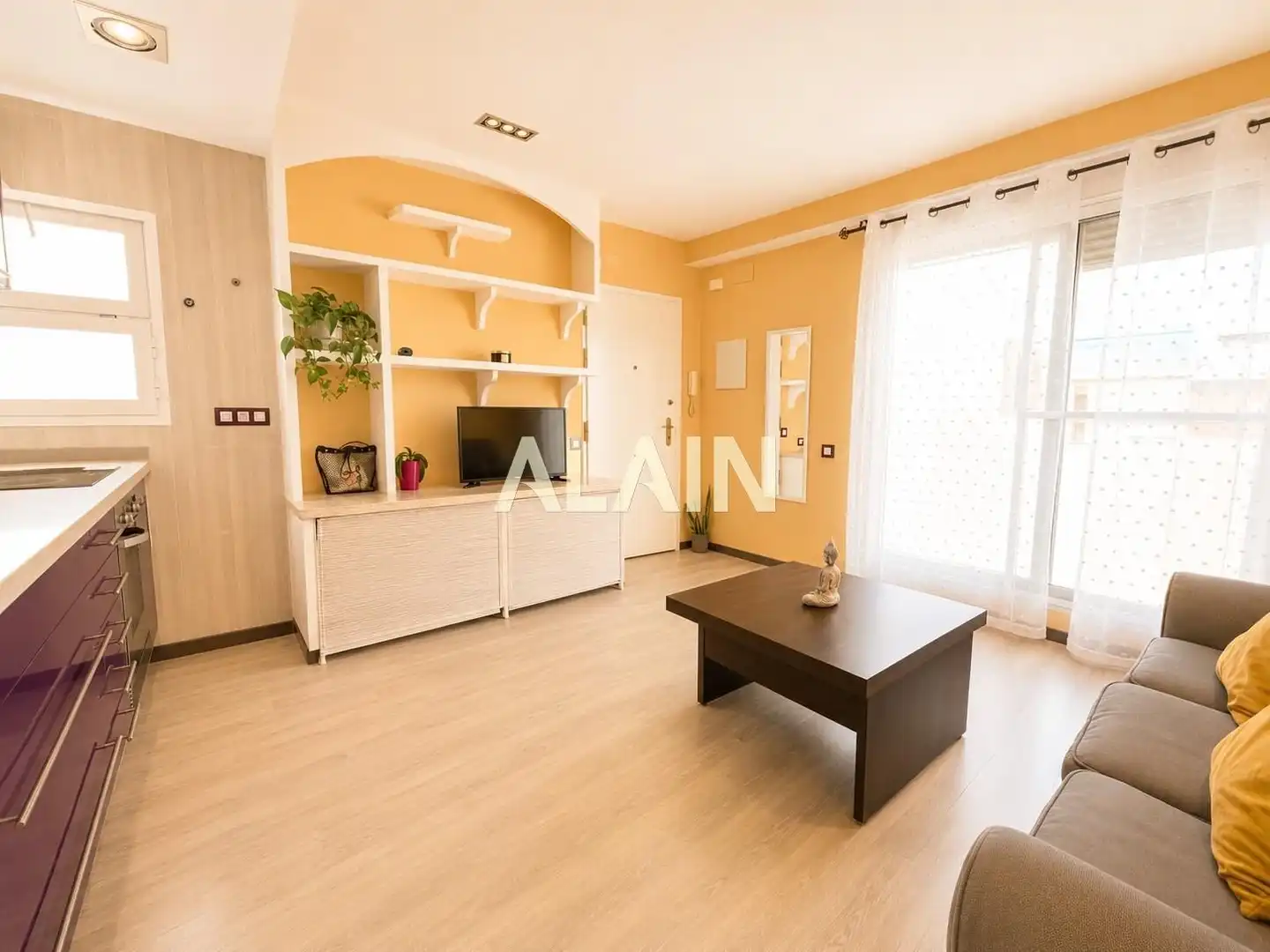 Sala de estar de Ático en venta en Valencia con Aire acondicionado, Calefacción y Terraza