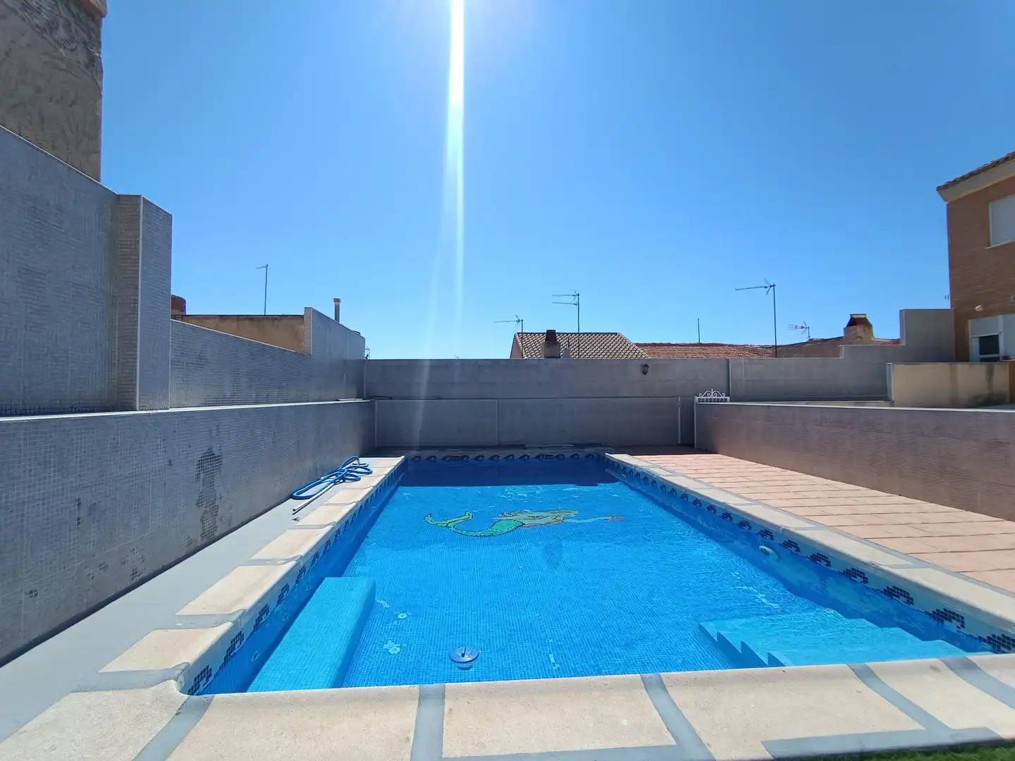Swimming pool of Detached homes for sale in Molina de Segura  with Air Conditioner, Heating and Terrace