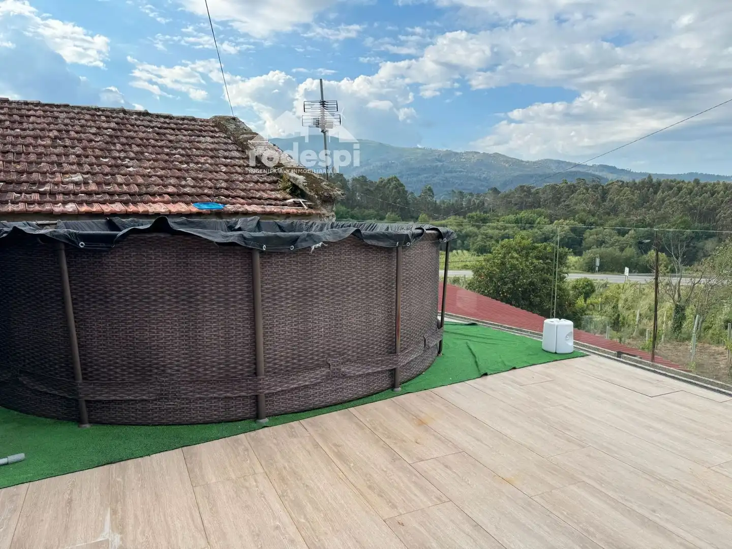 Piscina de Casa o xalet en venda en Arbo amb Terrassa, Traster i Piscina