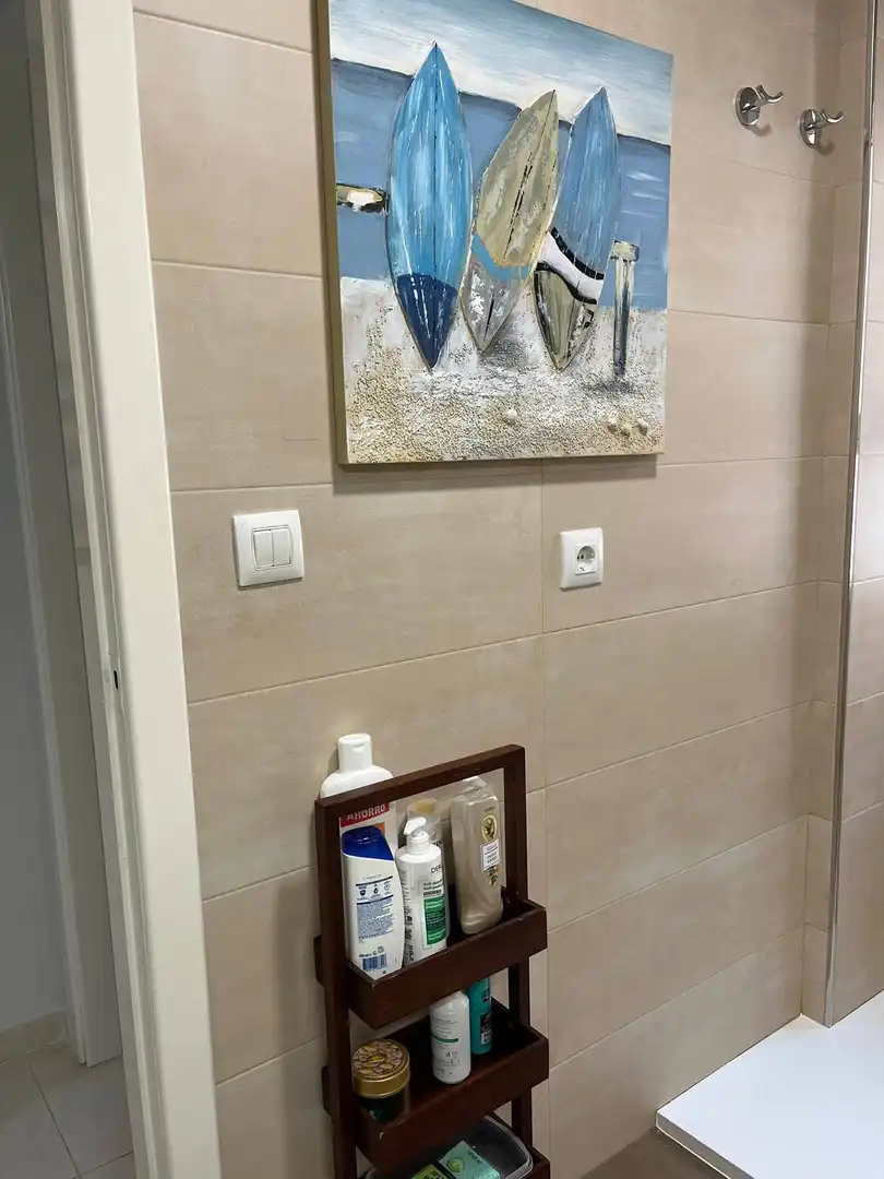 Bany de Apartament en venda en Los Alcázares amb Aire condicionat, Calefacció i Jardí privat
