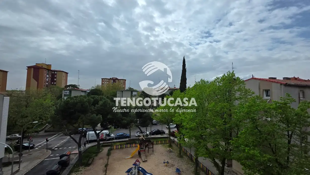 Terrace of Flat for rent in Madrid  with Air Conditioner, Heating and Furnished