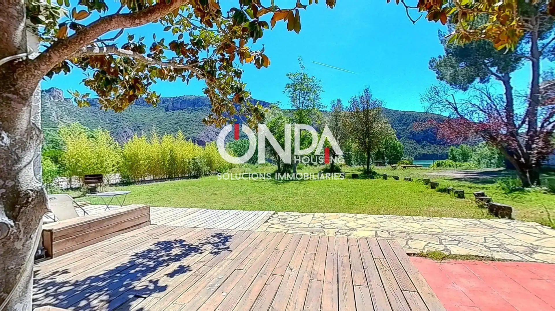 Garden of Houses for sale in Camarasa  with Heating, Private garden and Parquet flooring