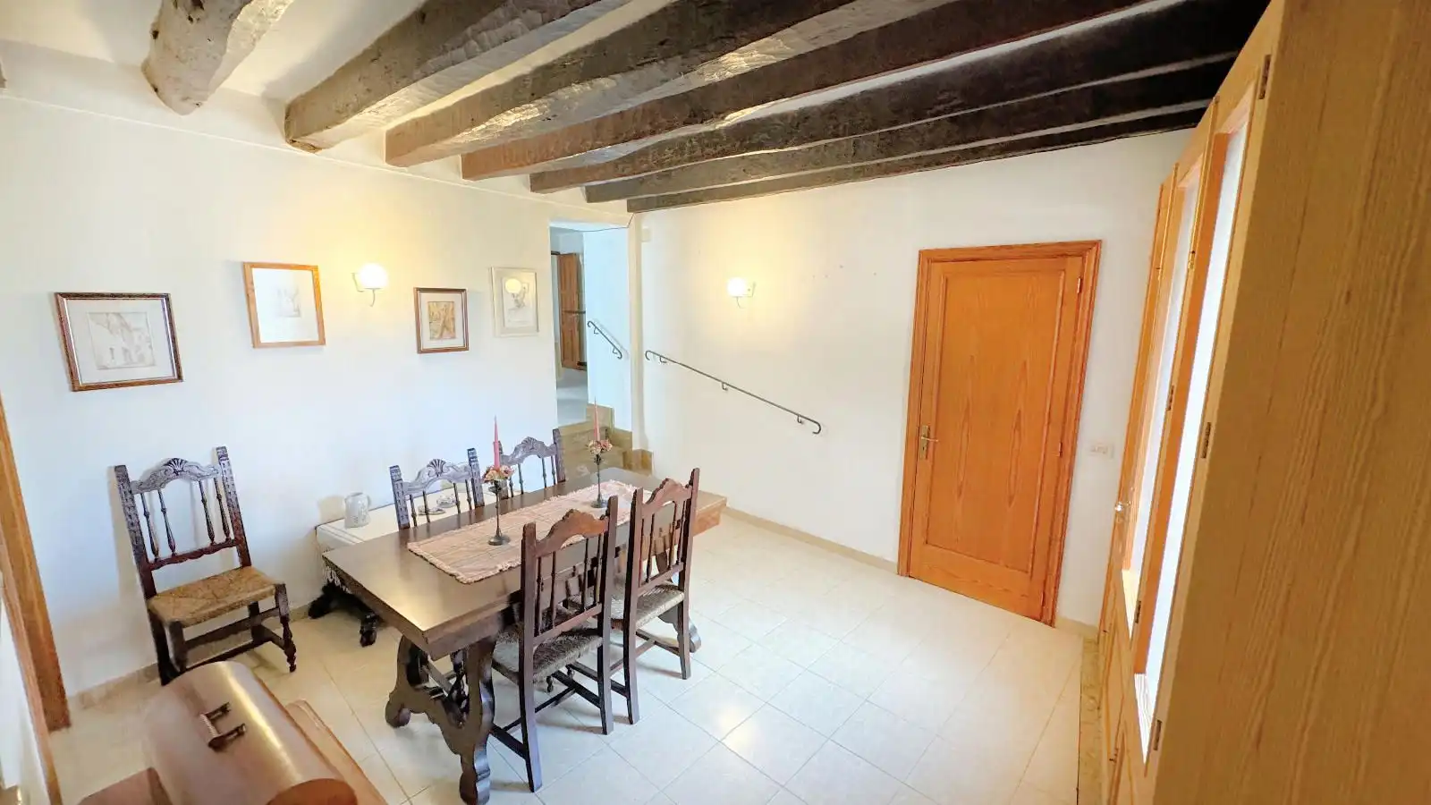 Comedor de Casa adosada en venta en Pollença con Terraza y Balcón