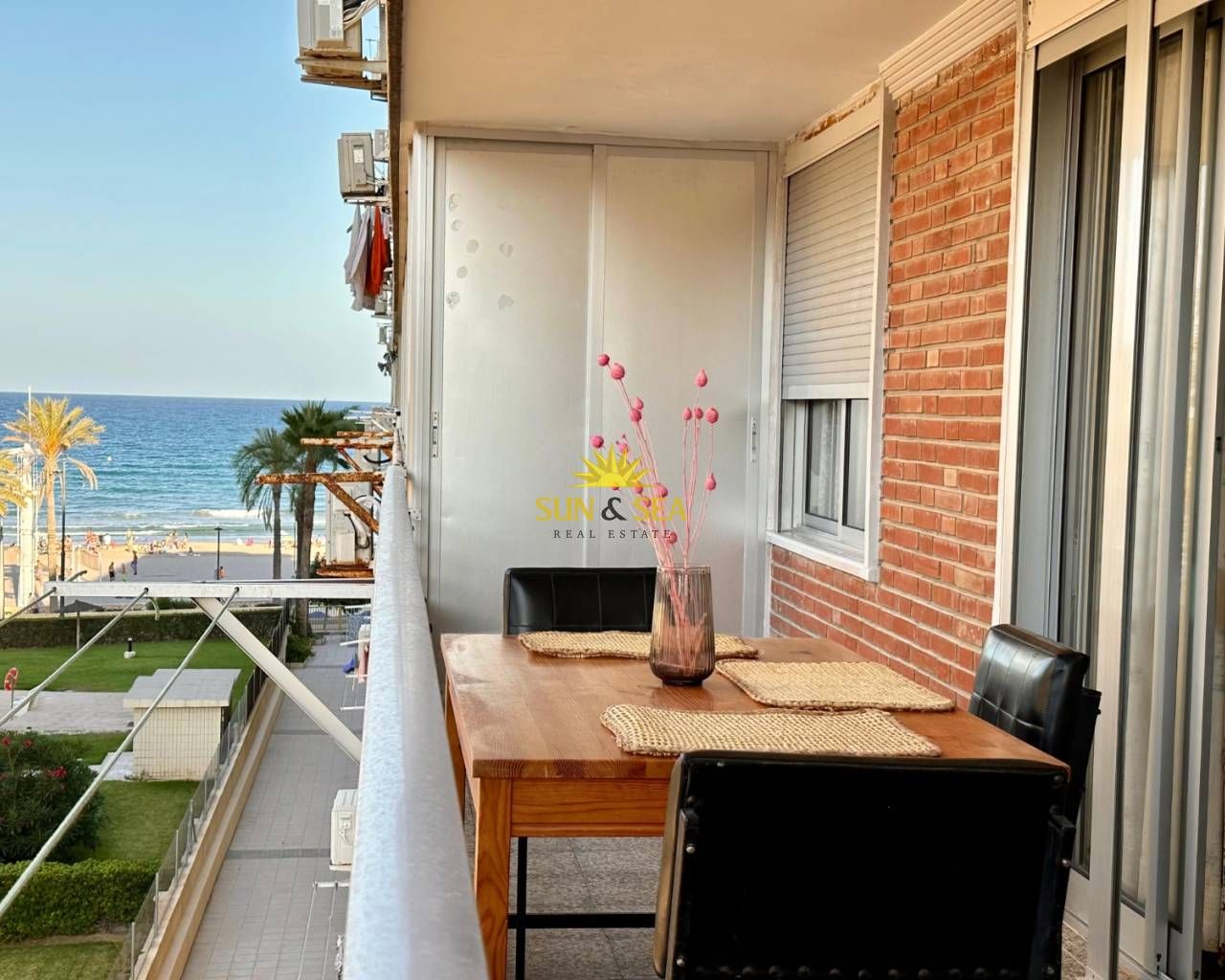 Balcony of Apartment to rent in El Campello  with Heating, Furnished and Washing machine