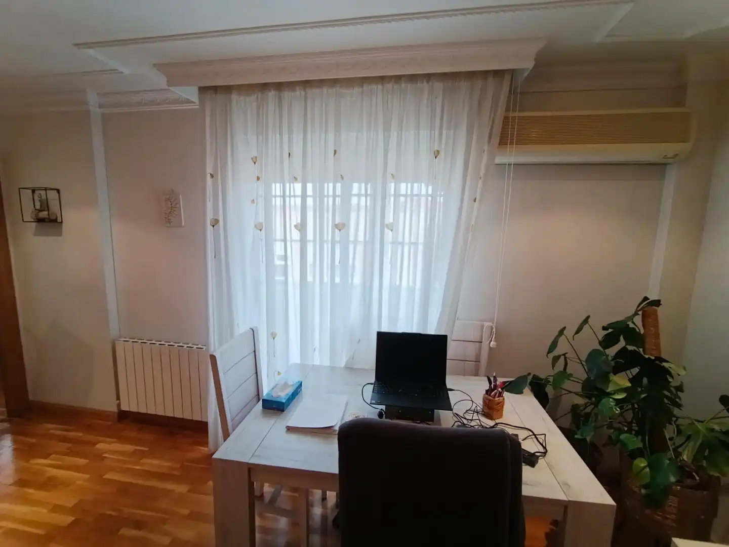Dining room of Flat for rent in Albacete  with Air Conditioner, Heating and Parquet flooring