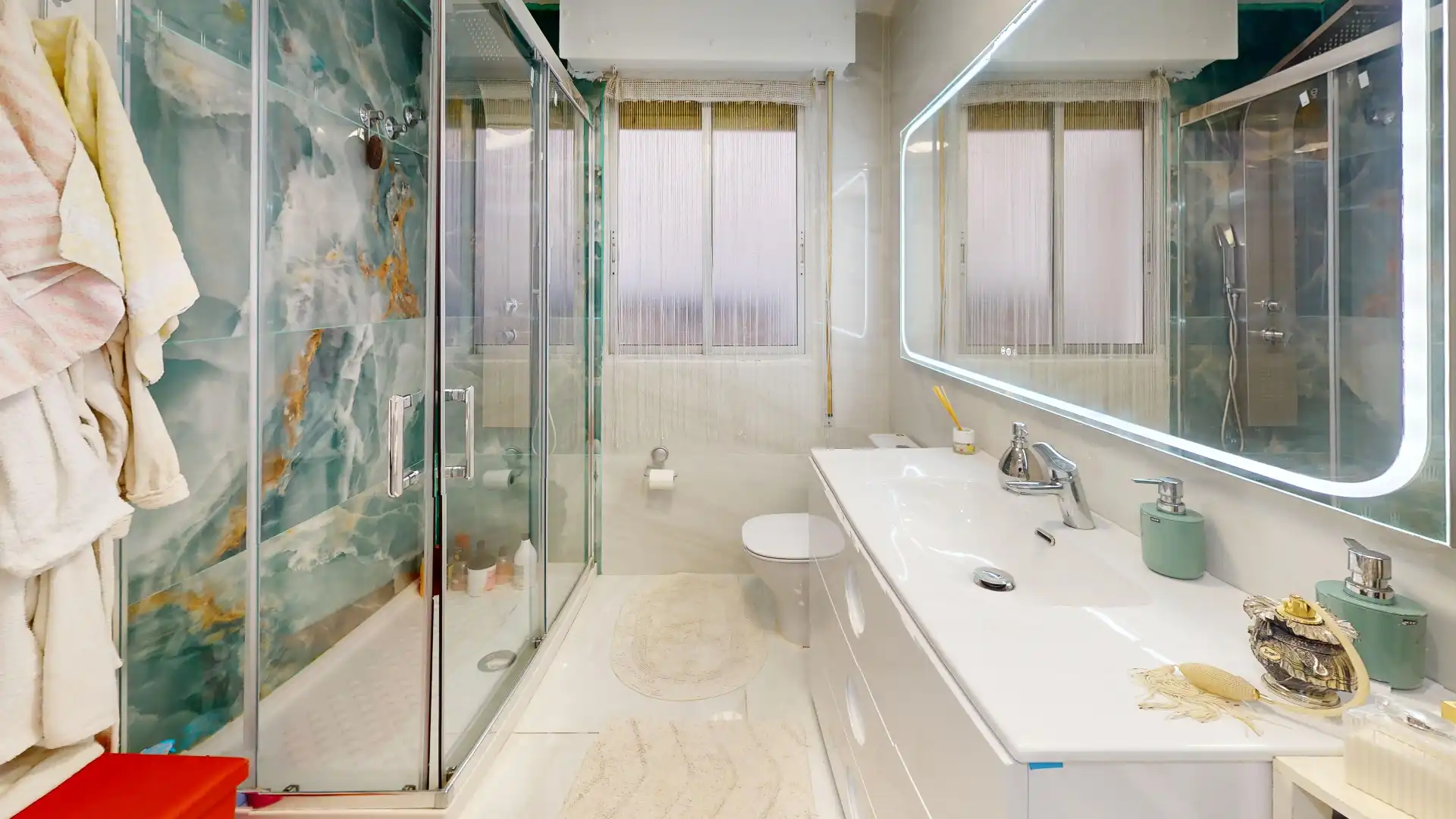 Bathroom of Flat for sale in Alicante / Alacant  with Air Conditioner, Private garden and Terrace