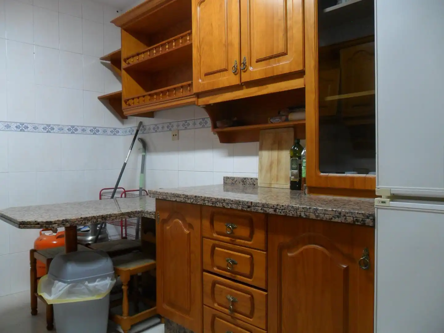 Kitchen of Flat for rent in Granada  with Terrace and Furnished