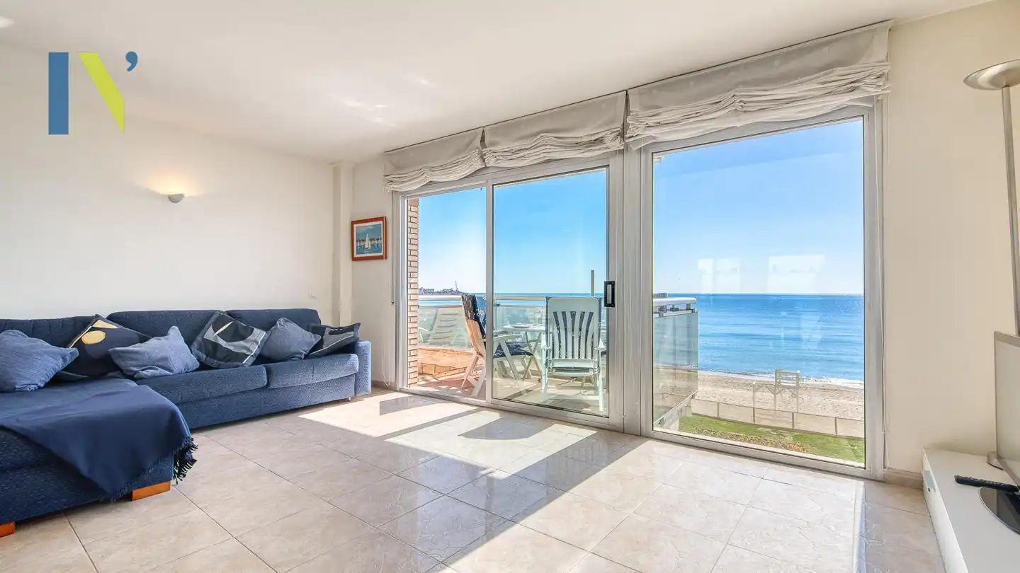 Sala de estar de Apartamento en venta en Calonge i Sant Antoni con Aire acondicionado, Terraza y Trastero