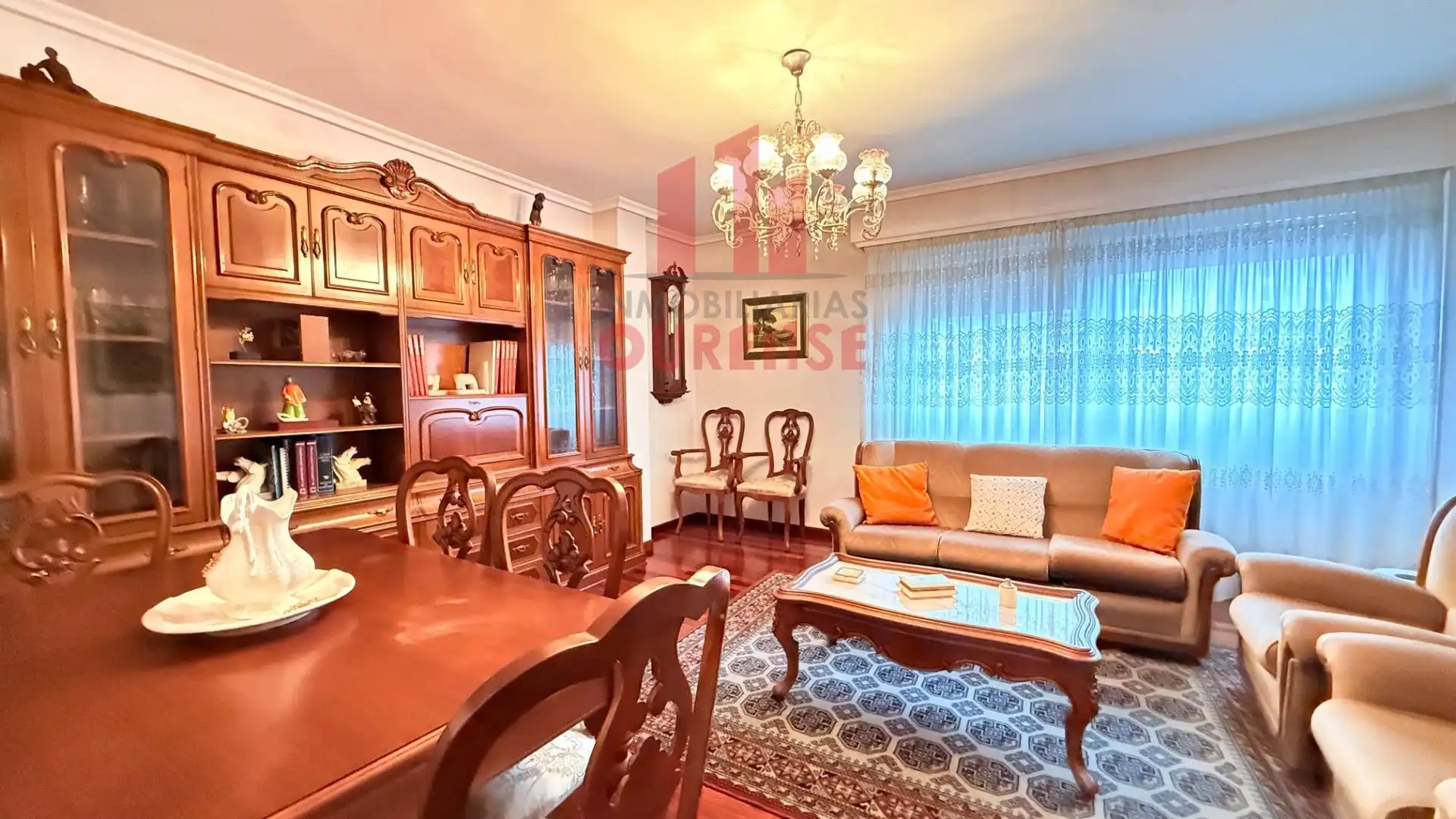 Living room of Flat for rent in Ourense Capital   with Furnished