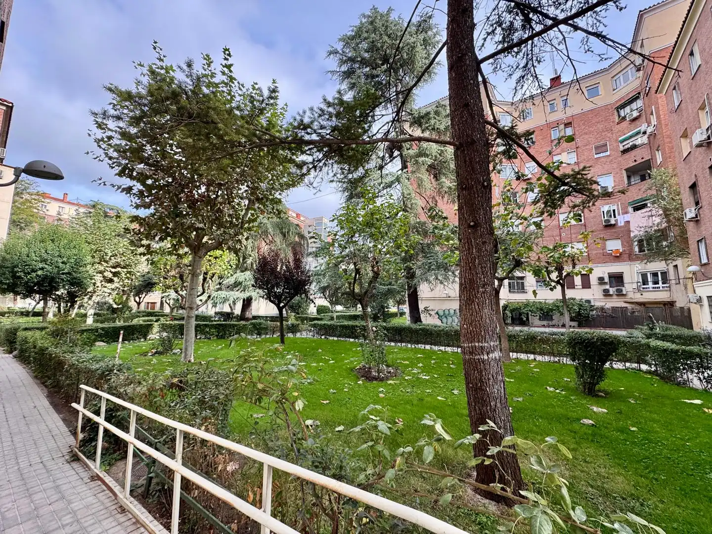Garden of Flat for sale in Madrid  with Air Conditioner, Heating and Terrace