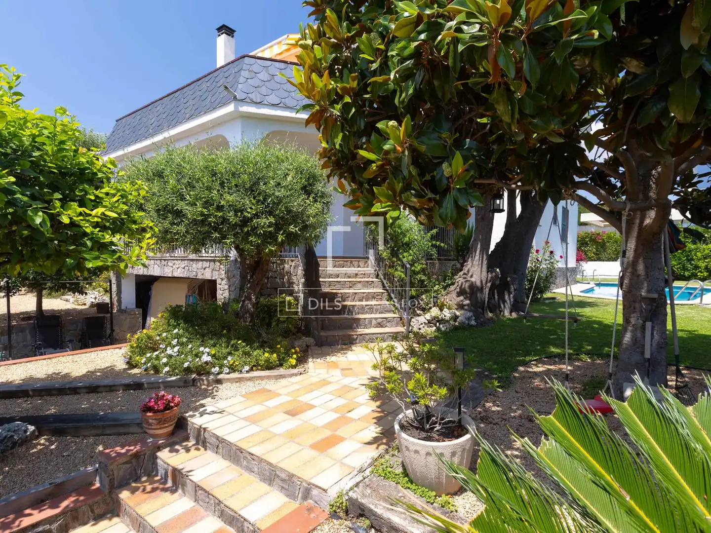 Terrassa de Casa o xalet en venda en El Masnou amb Aire condicionat, Calefacció i Jardí privat