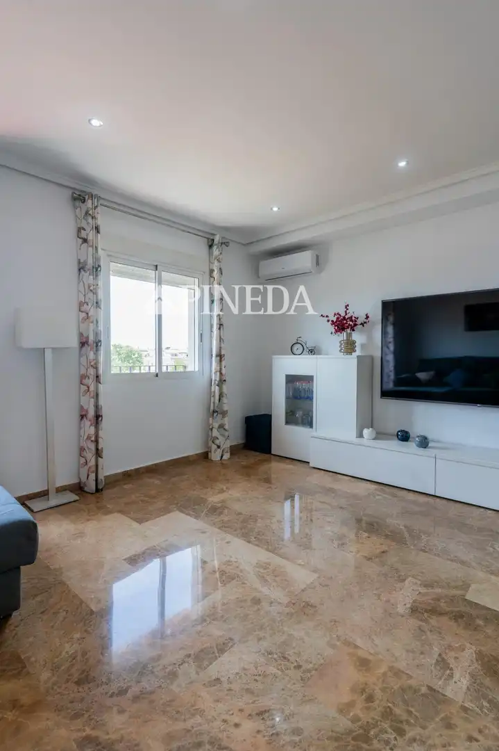 Living room of Flat for sale in Puçol  with Air Conditioner and Balcony