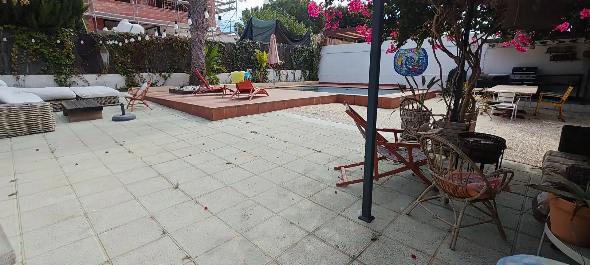 Swimming pool of Houses for sale in Los Arenales del Sol