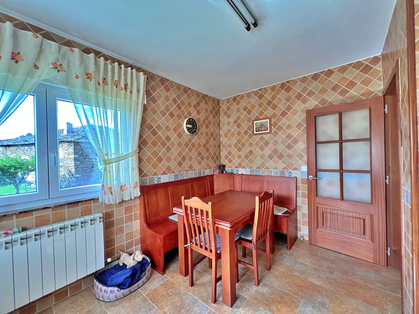 Kitchen of Houses for sale in Lugo  with Heating, Private garden and Storage room