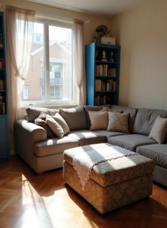 Sala de estar de Piso en venta en  Barcelona Capital con Aire acondicionado y Terraza